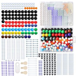 LINKTOR Chemistry Molecular Model Kit (444 Pieces), Student or Teacher Set for Organic and Inorganic Chemistry Learning, Motivate Enthusiasm for Learning and Raising Space Imagination, A Fullerene Set