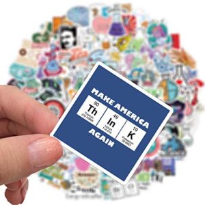 100PCS Science Laboratory Stickers Physics Chemistry Biology Experiment Science Stickers for Laptop Water Bottle Decal for Kids Teens Adult Waterproof Aesthetic Stickers (Science Lab Stickers)