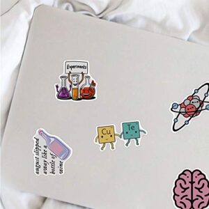 100PCS Science Laboratory Stickers Physics Chemistry Biology Experiment Science Stickers for Laptop Water Bottle Decal for Kids Teens Adult Waterproof Aesthetic Stickers (Science Lab Stickers)