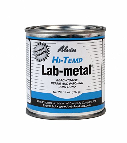 ALVIN 14 oz Lab Metal Hi Temp Repair & Patching Compound 16 oz Lab Solvent Thinner