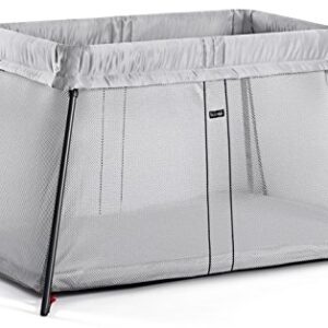 BabyBjörn Travel Crib Light, Silver, One Size