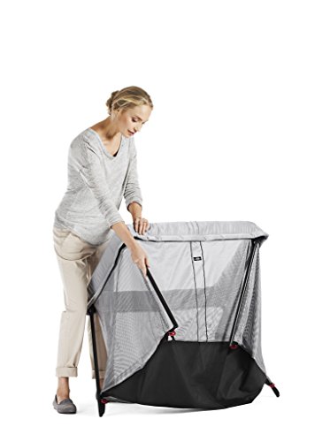 BabyBjörn Travel Crib Light, Silver, One Size