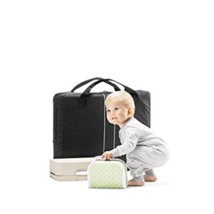 BabyBjörn Travel Crib Light, Silver, One Size