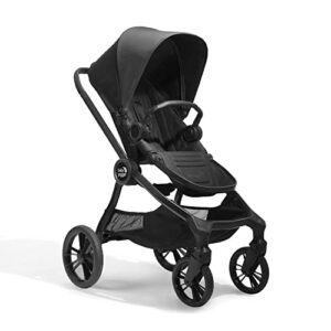 baby jogger® city sights® stroller – convertible stroller with compact fold, rich black