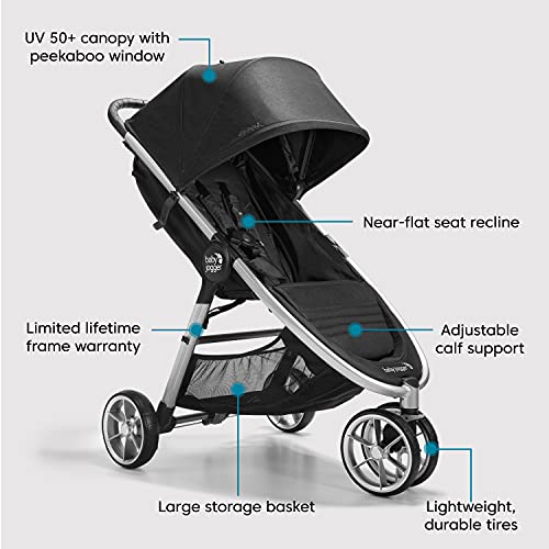 Baby Jogger City Mini 2 Stroller, Opulent Black