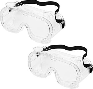 xii wy anti-fog protective lab safety goggles anti scratch eye safety over glasses construction work goggles