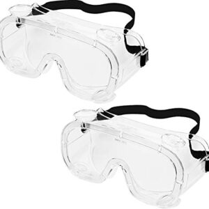 XII WY Anti-fog Protective lab Safety Goggles Anti Scratch Eye Safety Over Glasses Construction Work Goggles