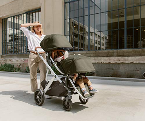 UPPAbaby VISTA V2 Stroller - JAKE (charcoal/carbon/black leather)