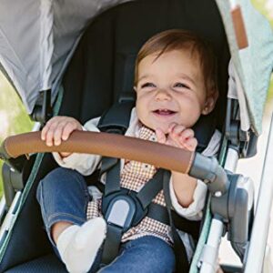 UPPAbaby VISTA V2 Stroller - JAKE (charcoal/carbon/black leather)