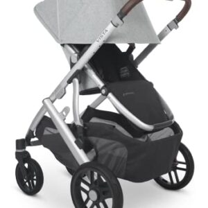 Vista V2 Stroller - Stella (Grey Brushed Melange/Silver/Chestnut Leather)