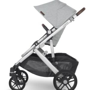 Vista V2 Stroller - Stella (Grey Brushed Melange/Silver/Chestnut Leather)