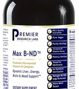 Premier Max B-ND 8 FL OZ, Dynamic Liver, Energy, & Brain and Support