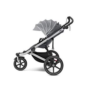 Thule Urban Glide 2 Jogging Stroller - Single Baby Stroller Perfect for Daily Strolling and Jogging - Features 5-Point Harness, Lightweight and Compact , Durable and Versatile Design for all Terrains