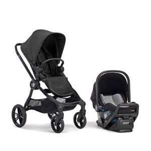 Baby Jogger® City Sights® Travel System - Convertible Stroller with Included City GO Infant Car Seat, Rich Black