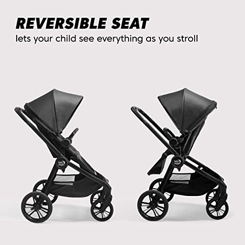 Baby Jogger® City Sights® Travel System - Convertible Stroller with Included City GO Infant Car Seat, Rich Black