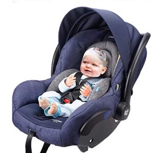 COOLBEBE New 2-in-1 Head & Body Supports for Baby Newborn Infants - Extra Soft Stroller Cushion Pads Car Seat Insert, Prefect for All Seasons