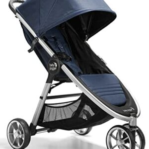 Baby Jogger City Mini 2 Lightweight 3-Wheel Stroller Storm Blue