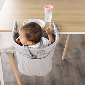 Regalo Easy Diner Hook-On High Chair, Includes Storage Pocket, Rubber Bumpers to Protect Surfaces, and Fast Compact Foldable Design for Home and Travel Use