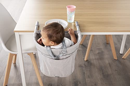 Regalo Easy Diner Hook-On High Chair, Includes Storage Pocket, Rubber Bumpers to Protect Surfaces, and Fast Compact Foldable Design for Home and Travel Use