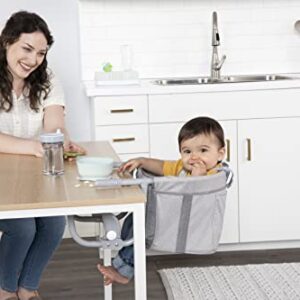 Regalo Easy Diner Hook-On High Chair, Includes Storage Pocket, Rubber Bumpers to Protect Surfaces, and Fast Compact Foldable Design for Home and Travel Use