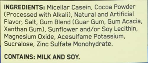 Optimum Nutrition Gold Standard 100% Micellar Casein Protein Powder, Slow Digesting, Helps Keep You Full, Overnight Muscle Recovery, Chocolate Supreme, 1.87 Pound (Packaging May Vary)