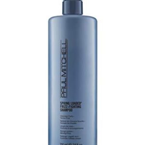 Paul Mitchell Spring Loaded Frizz-Fighting Shampoo, For Curly Hair, 24 Fl Oz (Pack of 1)