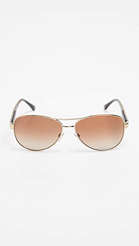 BURBERRY Unisex 0BE3080 Gold/Brown Gradient