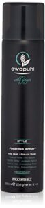 paul mitchell awapuhi wild ginger finishing spray, firm hold, natural finish hairspray, for all hair types, 9.1 oz.