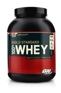 optimum nutrition gold standard 100% whey – cookies and cream