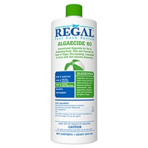 regal algaecide 60 for swimming pools & spas