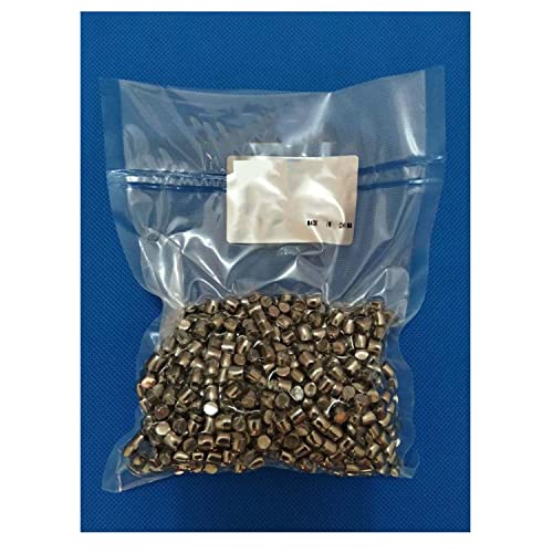 Copper Metal Nuggets 99.999% Pure Copper (Cu) Pellets Copper Raw Materials for Experiment, Research,Industry Materials, Element Collection (99.999% D3X3mm)