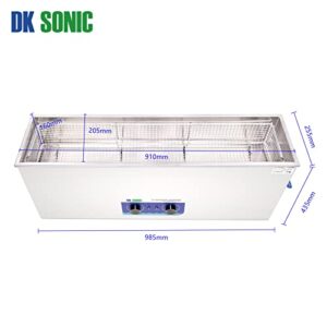 DK SONIC 30L Ultrasonic Gun Cleaner with Timer Basket and Stainless Steel Tank for Rifle,Guns Parts, Bullets,Military Supplies, Brass,Carburetor,Engine Parts(30L, 110V)