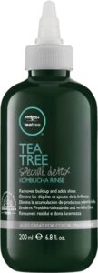 tea tree special detox kombucha rinse, removes buildup, adds shine, for all hair types, 6.8 fl. oz.
