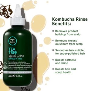 Tea Tree Special Detox Kombucha Rinse, Removes Buildup, Adds Shine, For All Hair Types, 6.8 fl. oz.