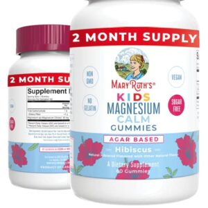 USDA Organic Vitamin C Gummies for Kids & Kids Magnesium Citrate Gummies Bundle by MaryRuth's | Immune Support & Overall Health | Magnesium Supplement | Stress Relief, Bone, Nerve, Gut Health