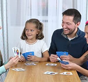 Regal Games - Kids Classic Card Games - Includes Old Maid, Go Fish, Slapjack, Crazy 8's, War, and Silly Monster Memory Match- for Family Game Nights, Parties - Set of 6 Games