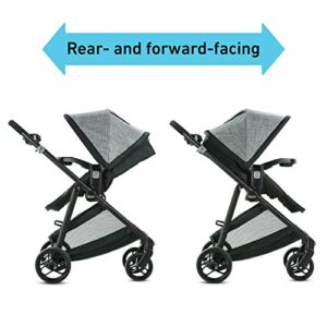 Graco Modes Element Stroller | Baby Stroller with Reversible Seat, Extra Storage, Child Tray, Gotham