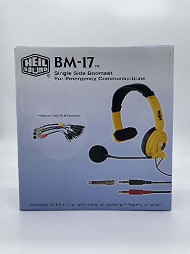 BM17SDYN Original Heil Lightweight Single-Sided Boomset w/Dynamic Element for Emergency Communications