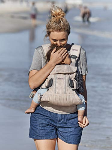 BABYBJÖRN Baby Carrier One Air, 3D Mesh, Pearly Pink