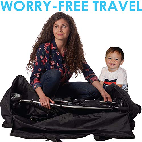 Zohzo Stroller Travel Bag for Standard or Double/Dual Strollers