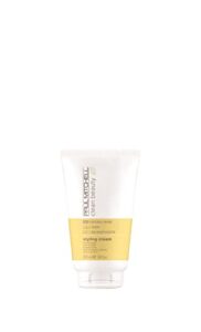 paul mitchell clean beauty styling cream, smooth & style, for all hair types, 3.4 fl. oz.