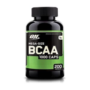 optimum nutrition bcaa 1000 caps- 200 ct