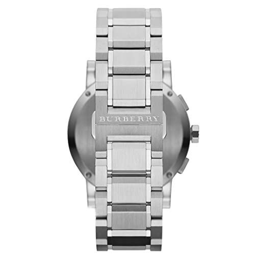Burberry Check Stamped Chronograph Mens Watch BU9363