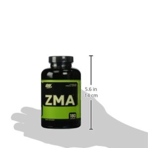 Optimum Nutrition Zinc Magnesium Aspartate, Zinc for Immune Support, Muscle Recovery and Endurance Supplement for Men and Women, Zinc and Magnesium Supplement, 180 Count (Packaging May Vary)