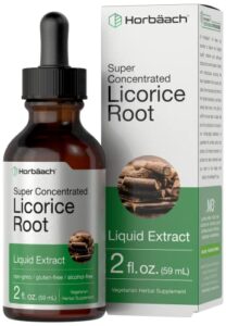 licorice root extract | 2 oz | alcohol free | vegetarian, non-gmo, gluten free liquid tincture | by horbaach