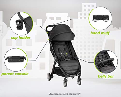 Baby Jogger/Graco Car Seat Adapters only for City Tour 2 Stroller, Black