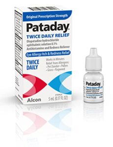 alcon pataday twice daily relief, 0.17 fl oz