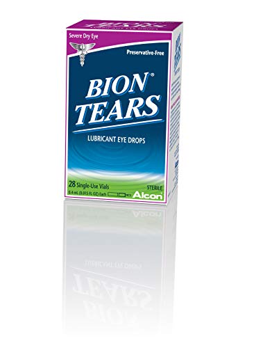 Bion® Tears Lubricant Eye Drops, 28 Single-Use Vials, 0.4-mL Each