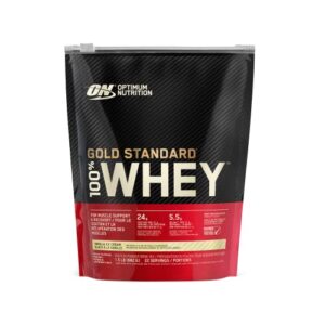 optimum nutriti 100% gold standard whey, 1.5 lb