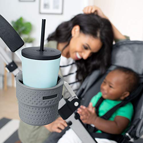 Skip Hop Universal Stroller Cup Holder, Stroll & Connect, Grey